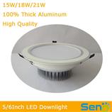 15W 18W 21W White High Quality LED Downlights